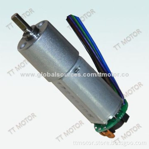 24V DC Electric Motor with Gear Reduction, 20-300rpm Rated Speed